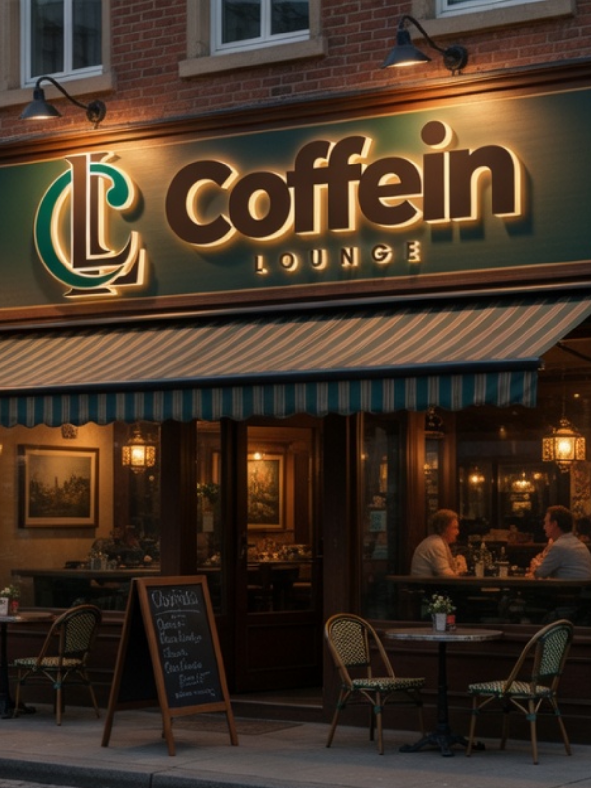 Bakırköy kahveci Coffein Lounge iç mekan