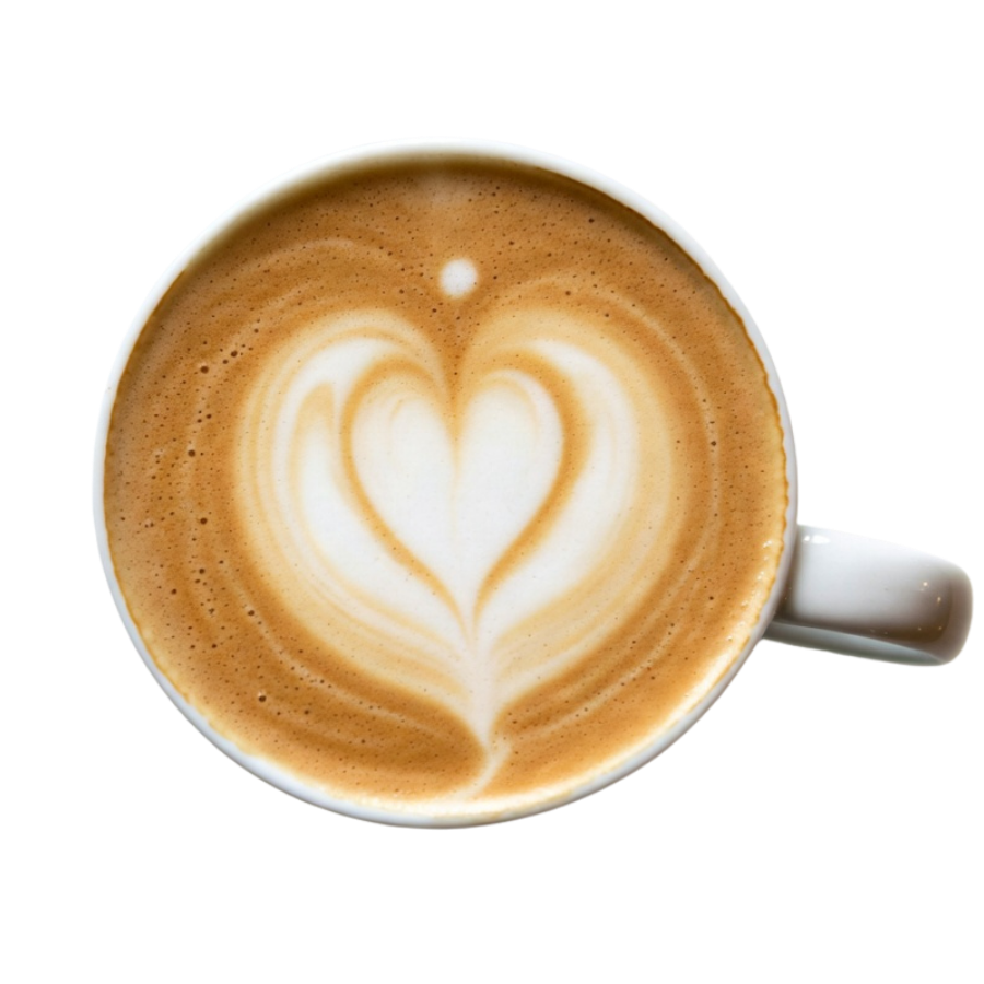 Coffein Lounge kahve ve tabak sunumu